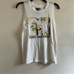 MTV Cut Off Tank Top
